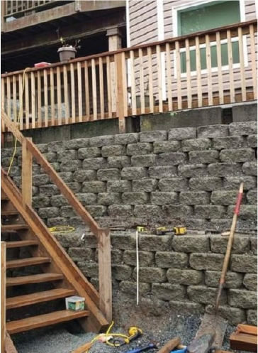 ABE Landscaping Retaining Wall